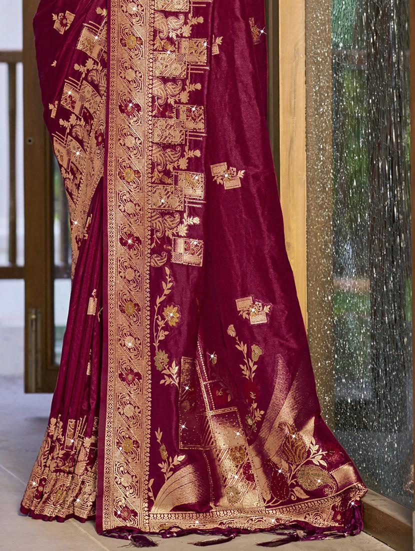 women self design banarasi saree with blouse - 21671339 - Standard Image - 2