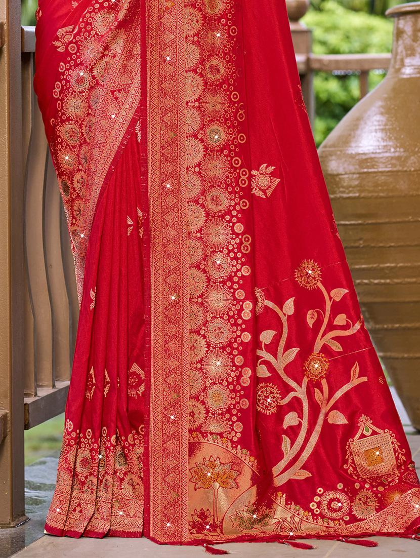 women self design banarasi saree with blouse - 21671342 - Standard Image - 2