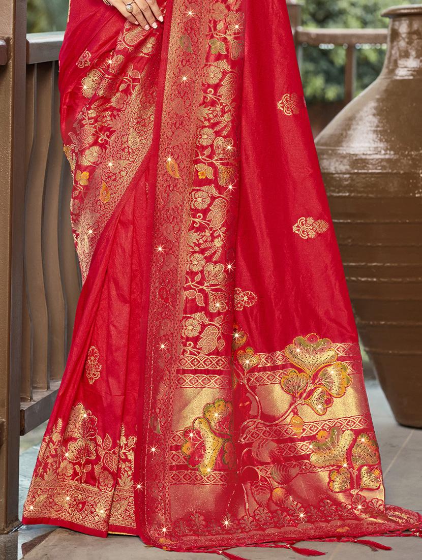 women self design banarasi saree with blouse - 21671348 - Standard Image - 2