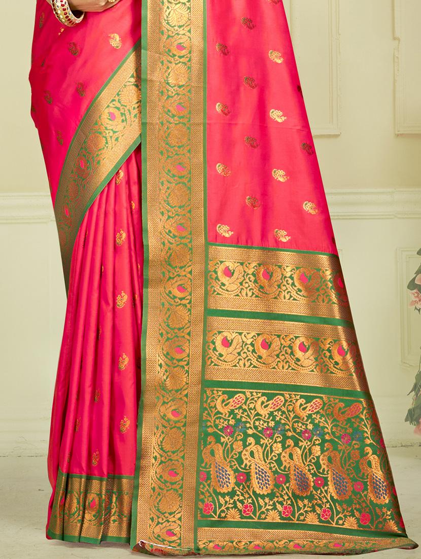 women self design banarasi saree with blouse - 21671356 - Standard Image - 2