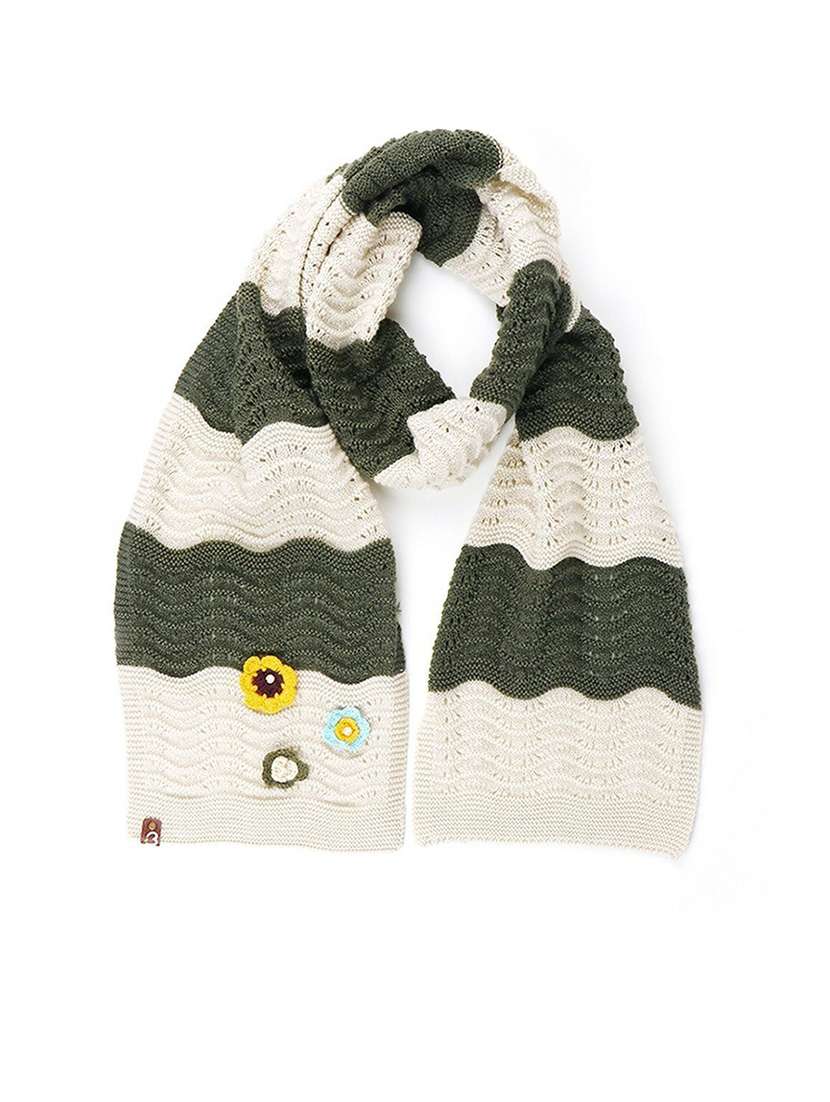 kids self design pack of 2 beanie & muffler combo - 21671876 - Standard Image - 2