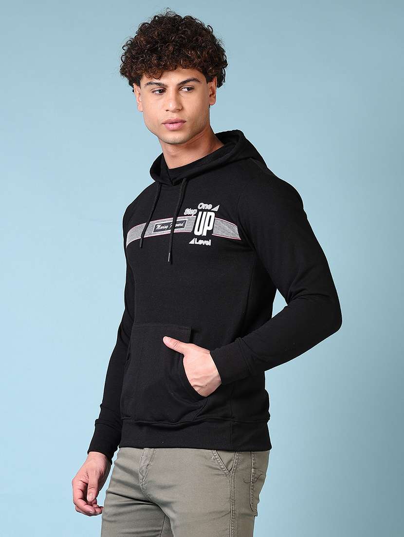 men chest print long sleeve sweatshirt - 21672272 -  Standard Image - 2