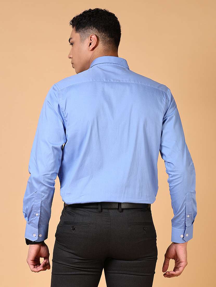 men solid long sleeve formal shirt - 21672273 -  Standard Image - 2