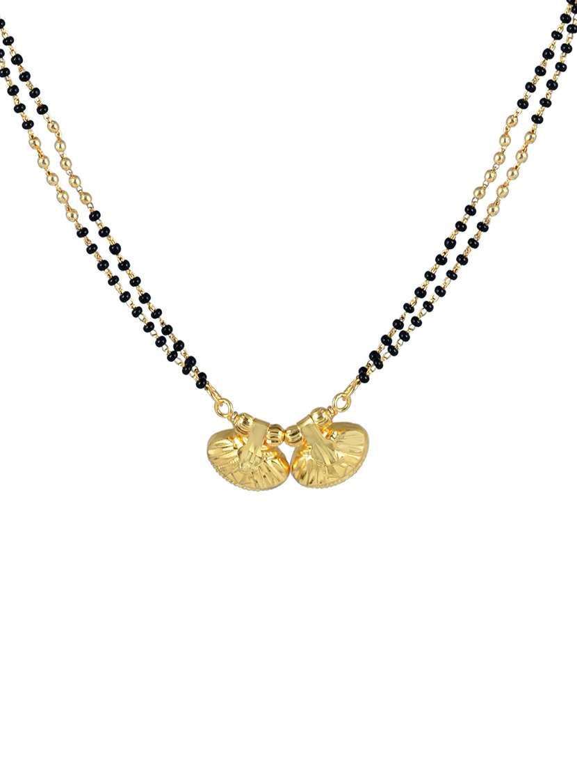 gold plated traditional mangalsutra for women - 21672774 -  Standard Image - 2