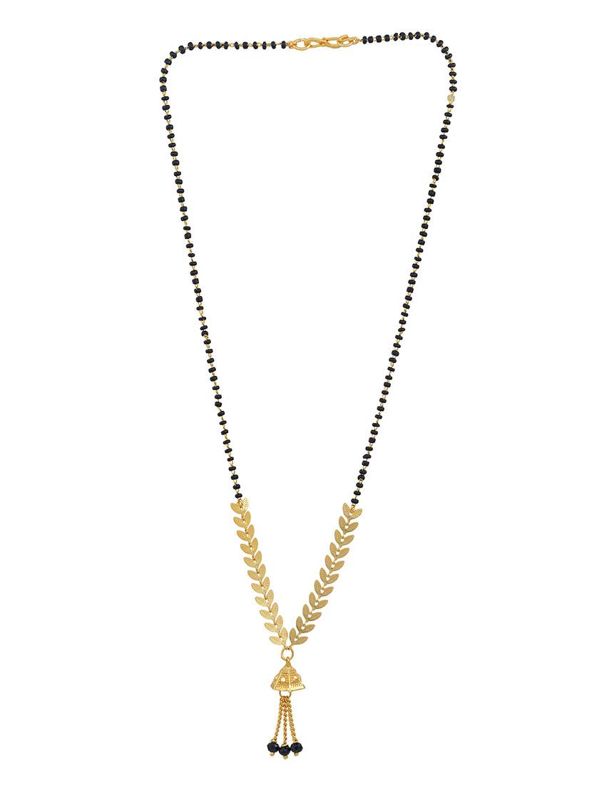 gold plated traditional mangalsutra for women - 21672793 - Standard Image - 2