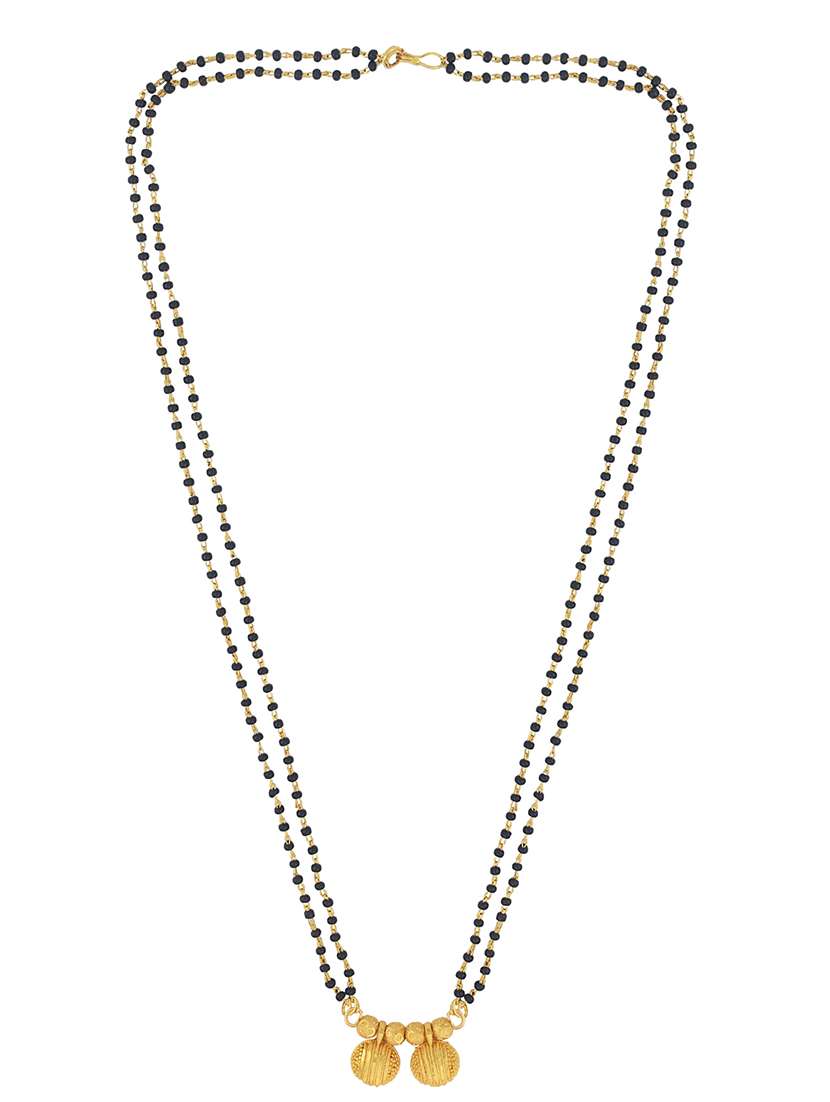 gold plated traditional mangalsutra for women - 21672801 -  Standard Image - 2