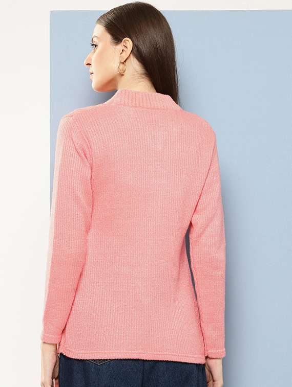 women self designed long sleeves cardigan - 21673176 -  Standard Image - 2