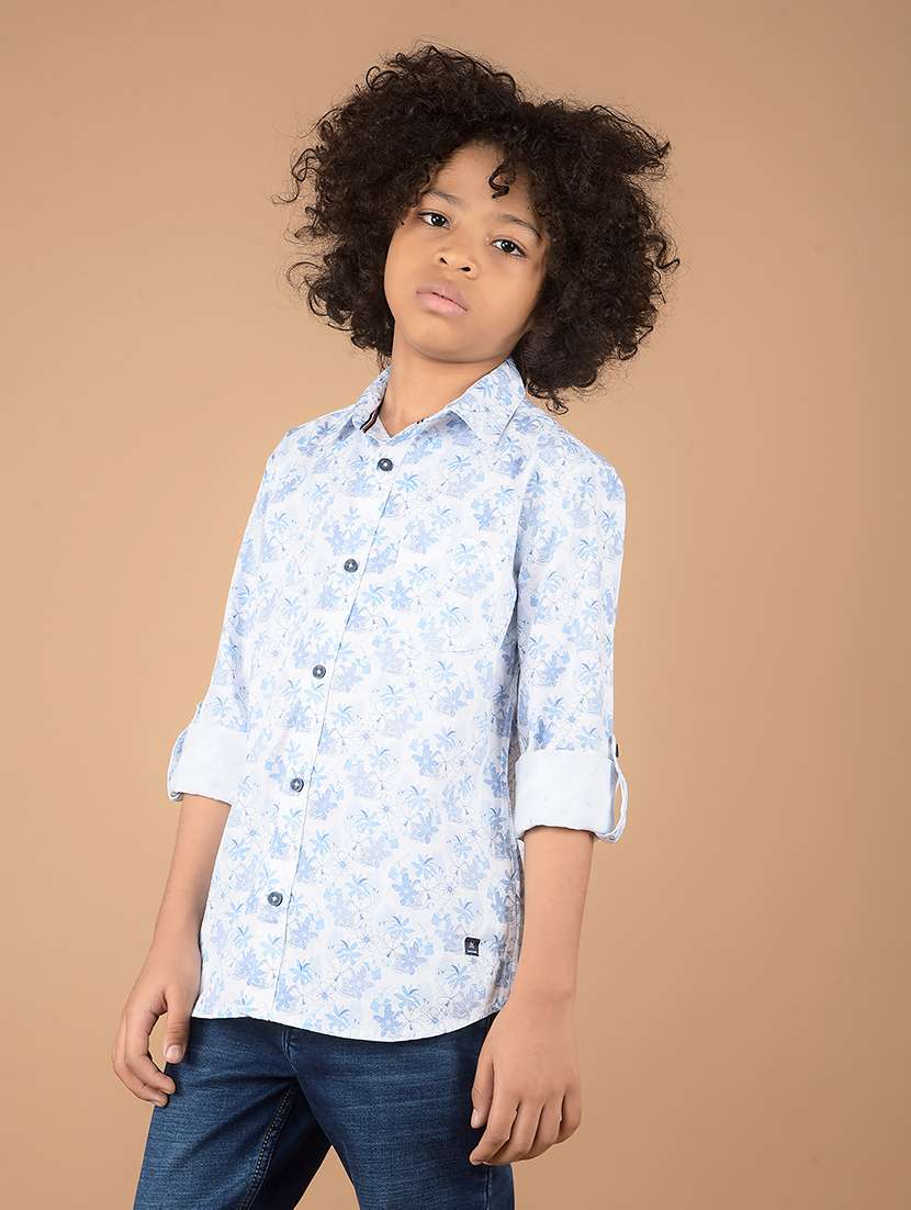 boys long sleeve printed shirt - 21673347 -  Standard Image - 2