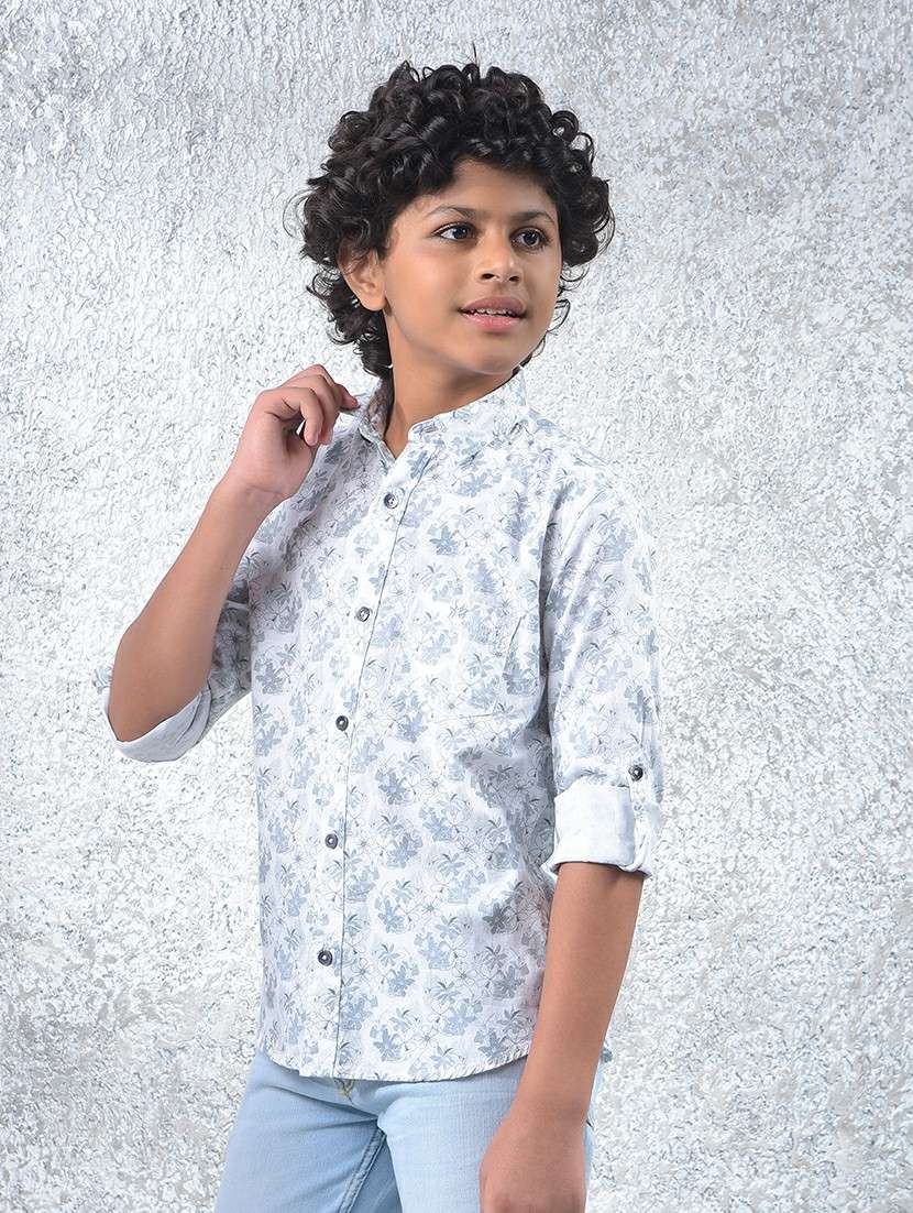 boys long sleeve printed shirt - 21673348 -  Standard Image - 2