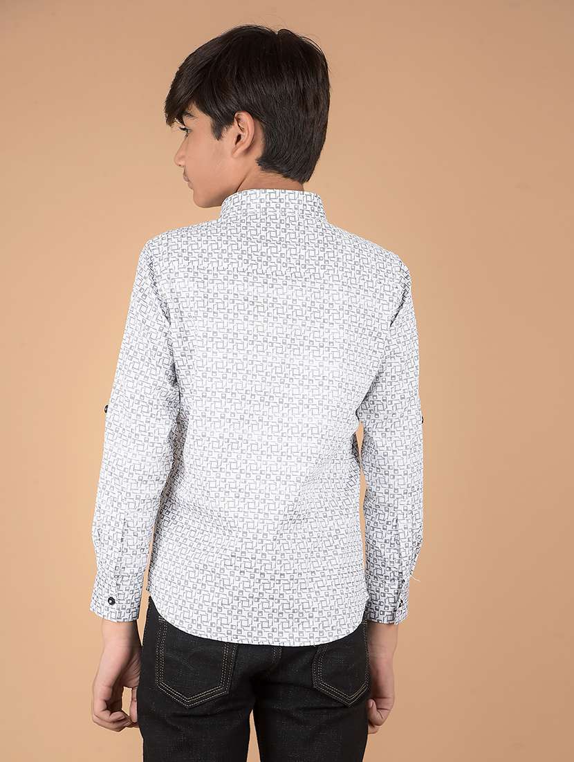 boys long sleeve printed shirt - 21673374 -  Standard Image - 2
