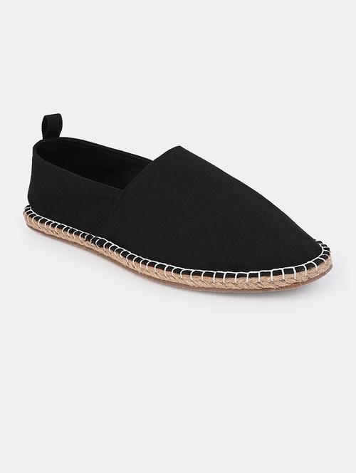 men black slip on espadrilles - 21673707 -  Standard Image - 0