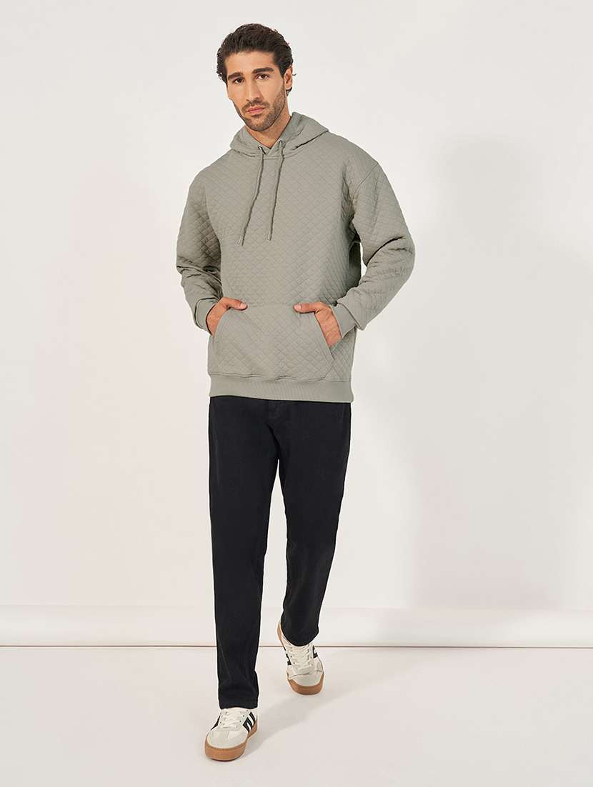 men long sleeve plain sweatshirt - 21673725 -  Standard Image - 2