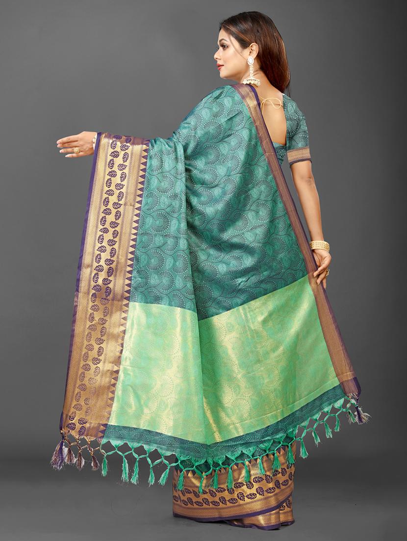 women zari work mysore saree - 21674581 - Standard Image - 2