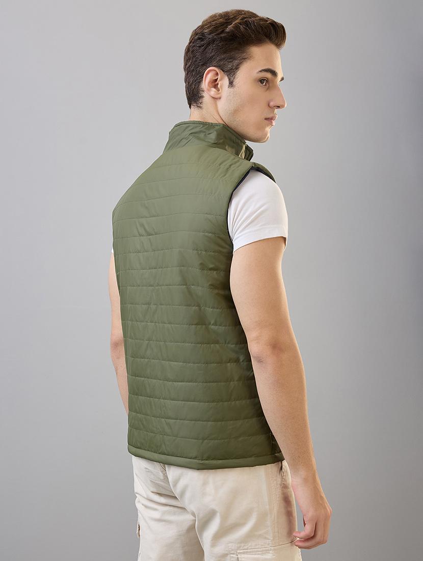 men sleeveless reversible puffer jacket - 21674735 - Standard Image - 2