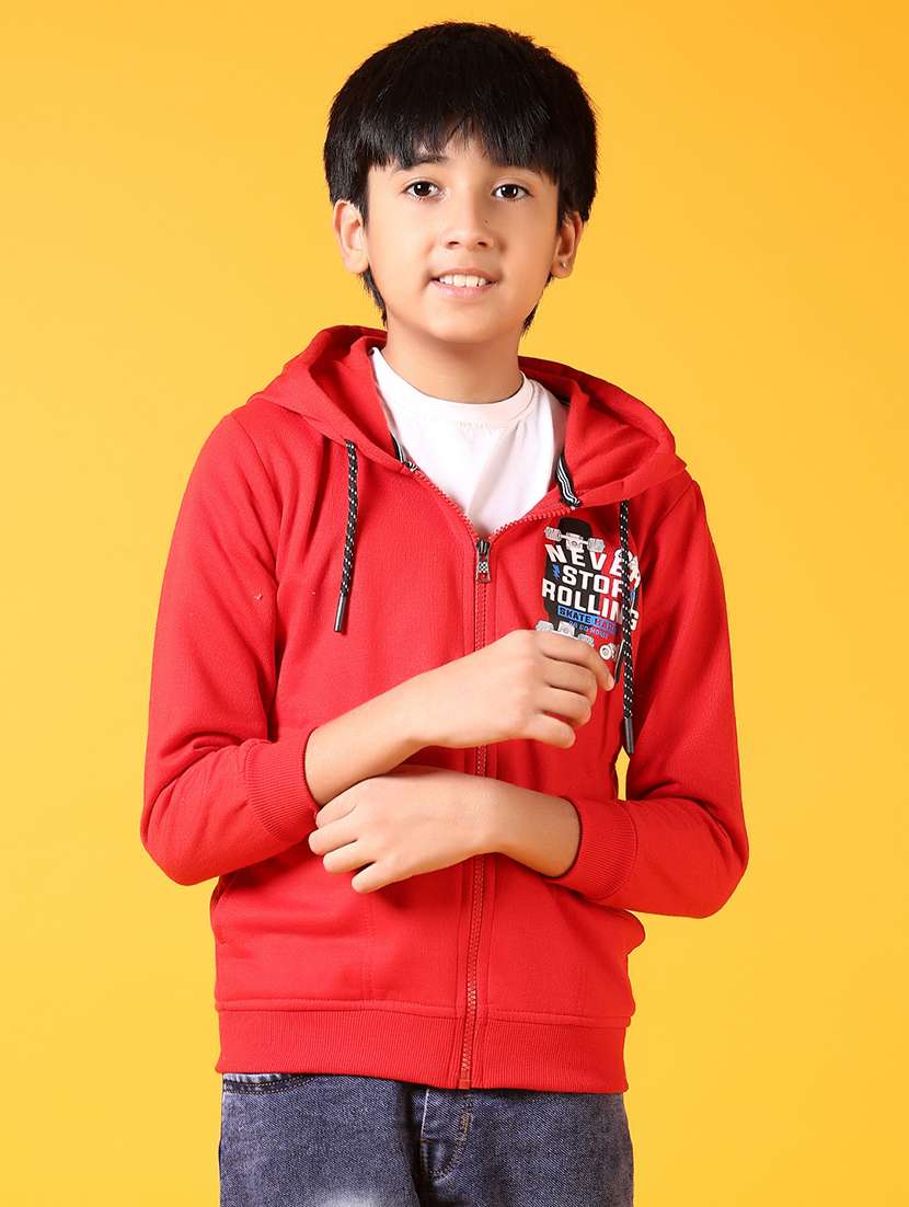 boys long sleeves printed sweatshirt