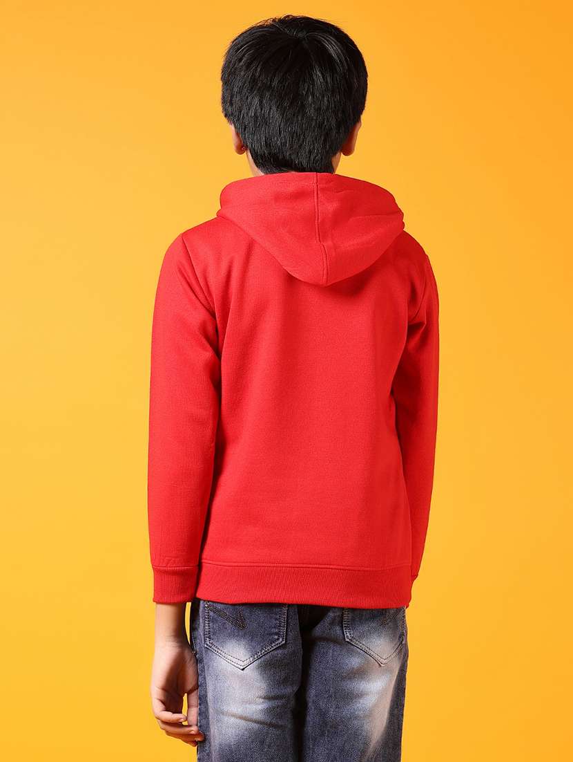boys front print long sleeve sweatshirt - 21675076 -  Standard Image - 2