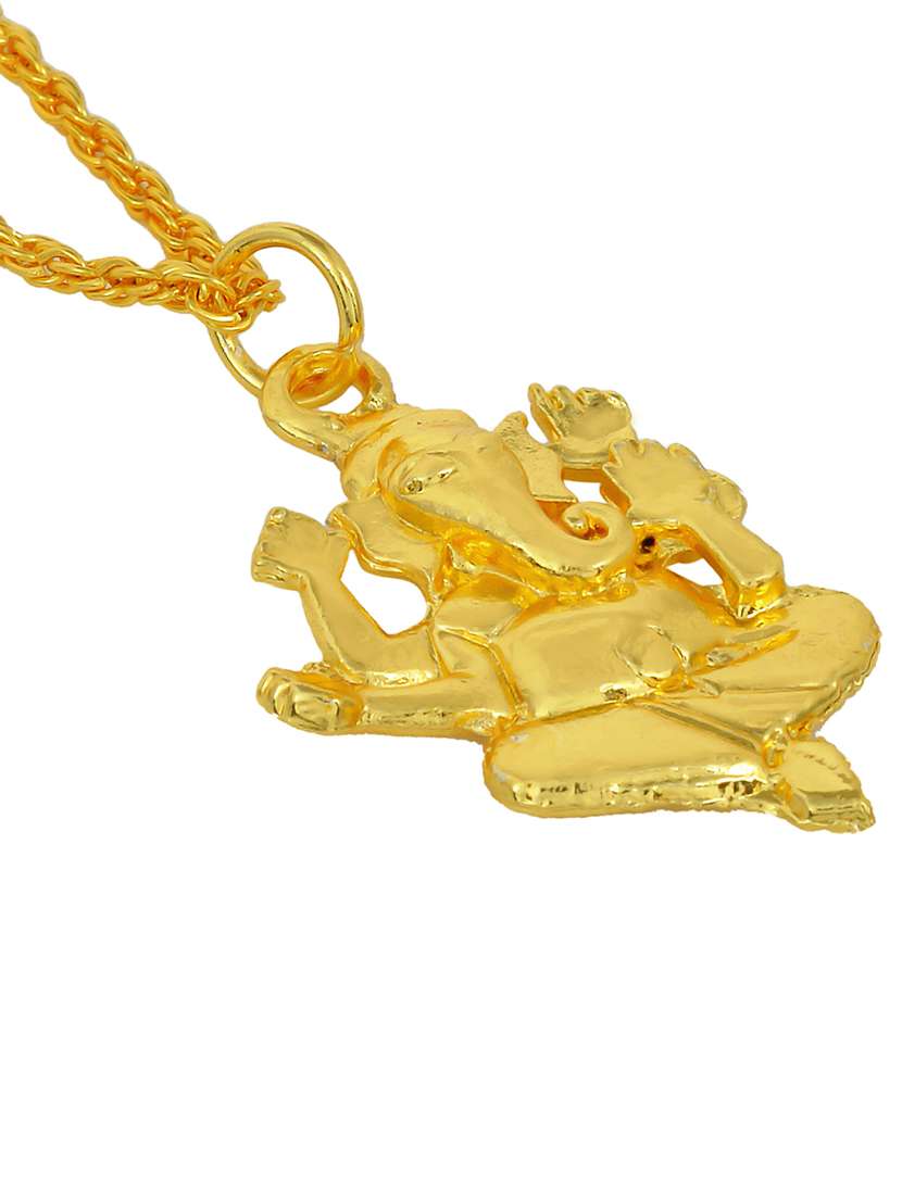 men sacred idol pendant with chain - 21675190 -  Standard Image - 2