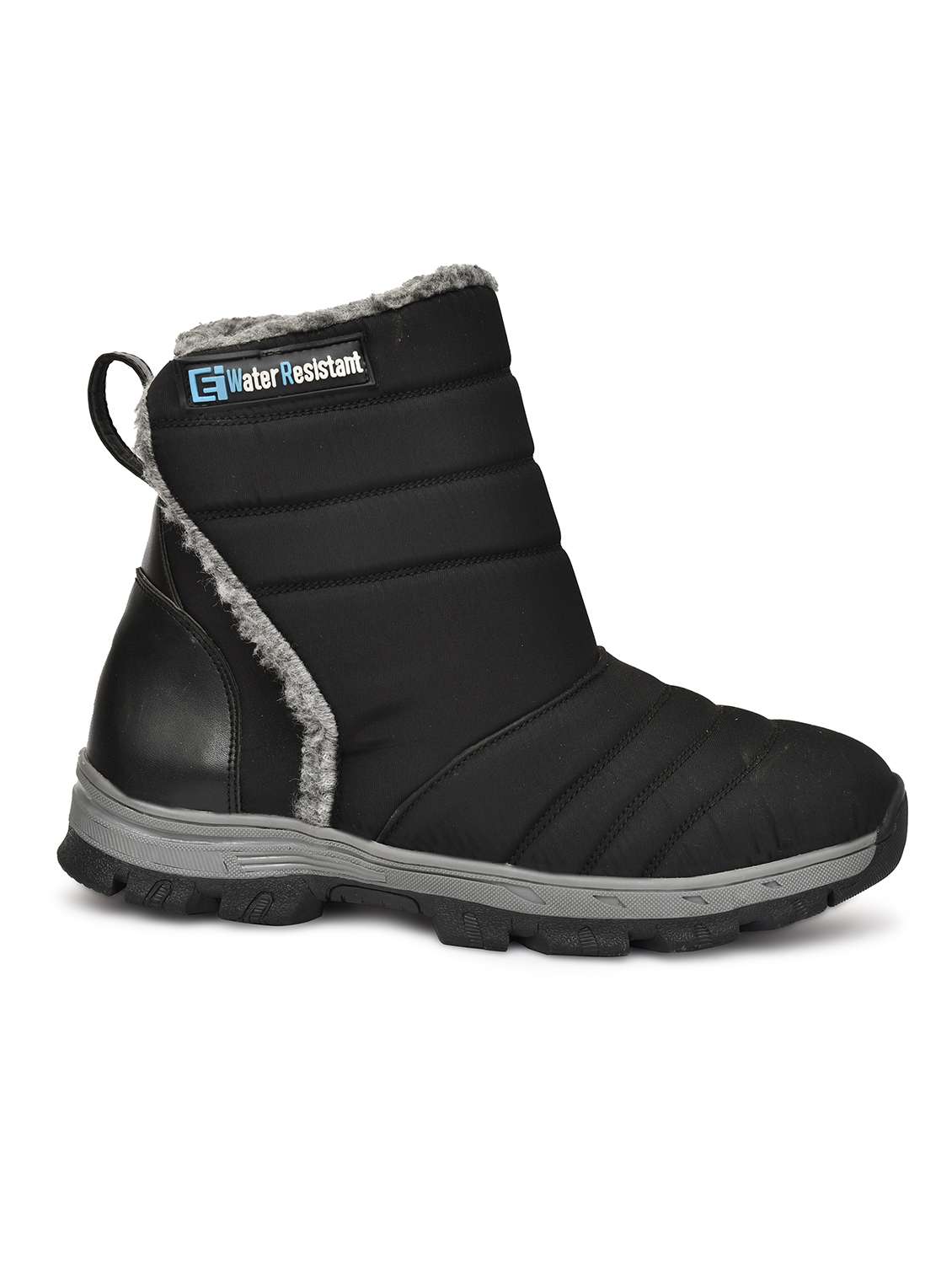 men solid winter wear boots - 21675230 -  Standard Image - 2