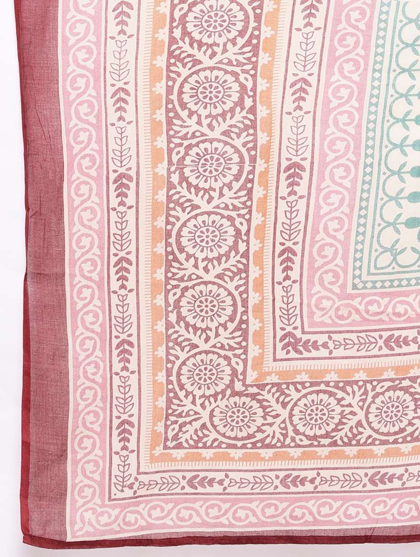 women three quarter sleeve kurta pant with dupatta set - 21675267 -  Standard Image - 7