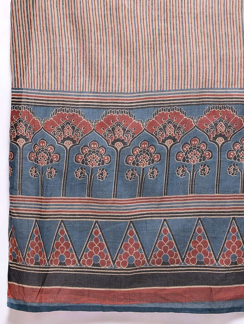 women three quarter sleeve kurta pant with dupatta set - 21675337 -  Standard Image - 7