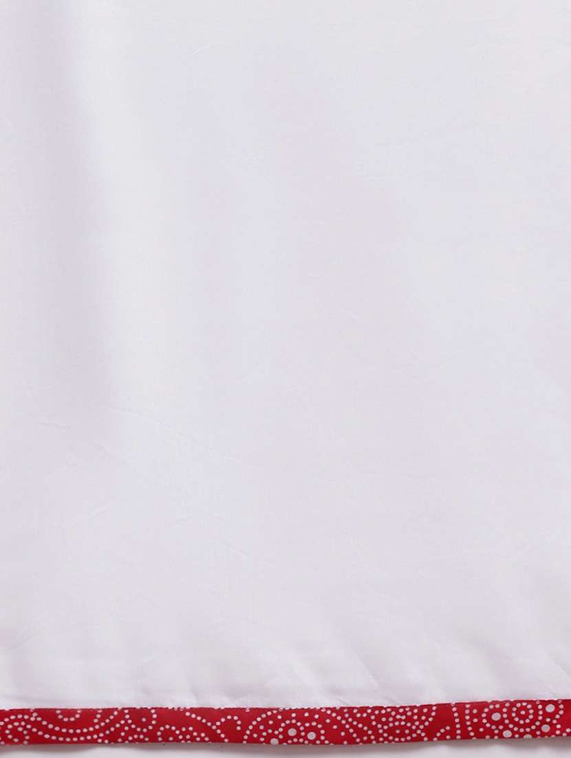 women plus size three quarter sleeve kurta pant with dupatta set - 21675350 -  Standard Image - 7