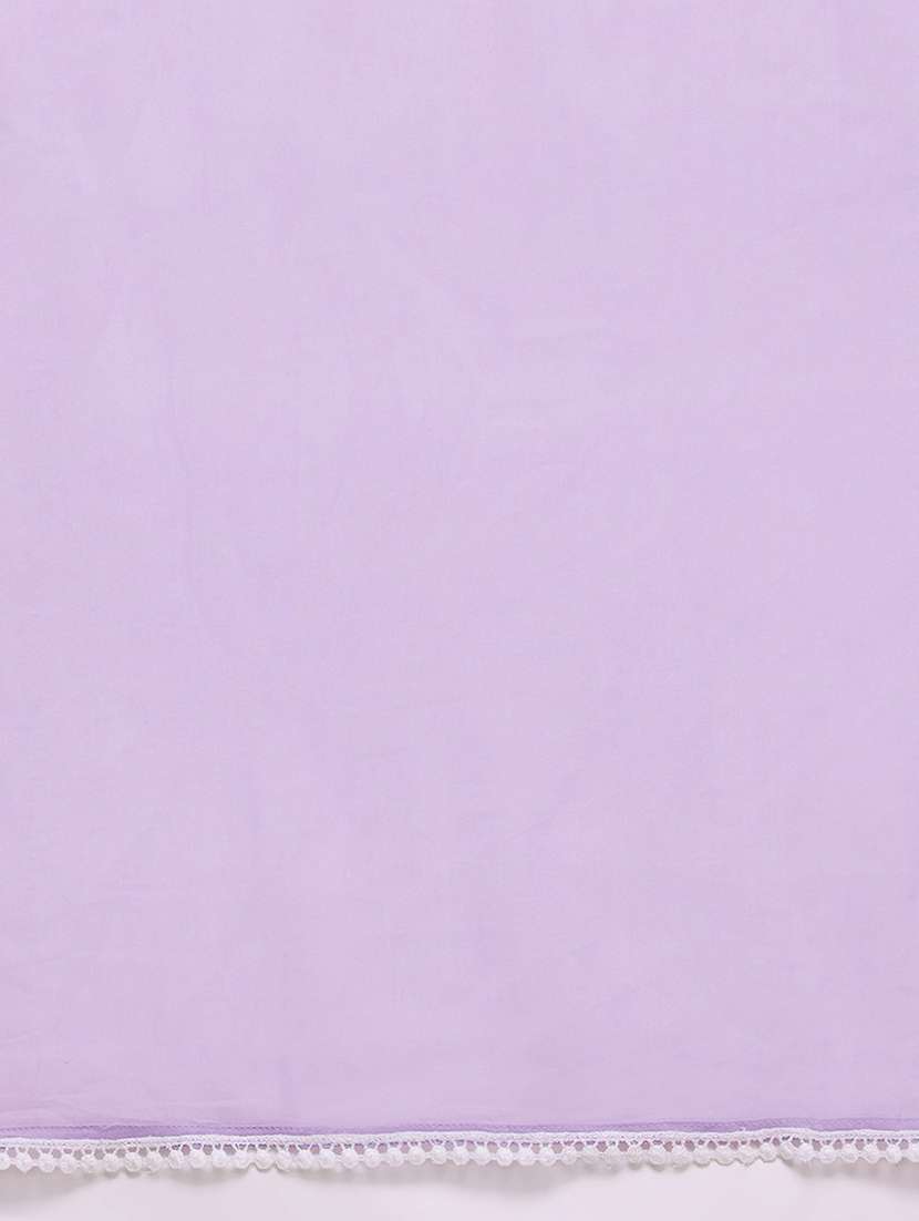 women plus size three quarter sleeve kurta pant with dupatta set - 21675359 -  Standard Image - 7