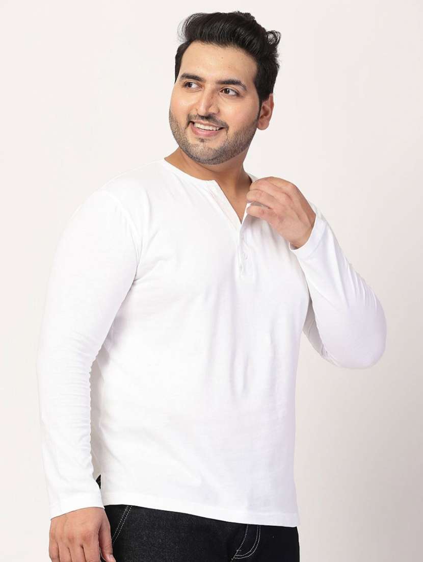 men solid plus size polo t-shirt - 21675504 -  Standard Image - 2