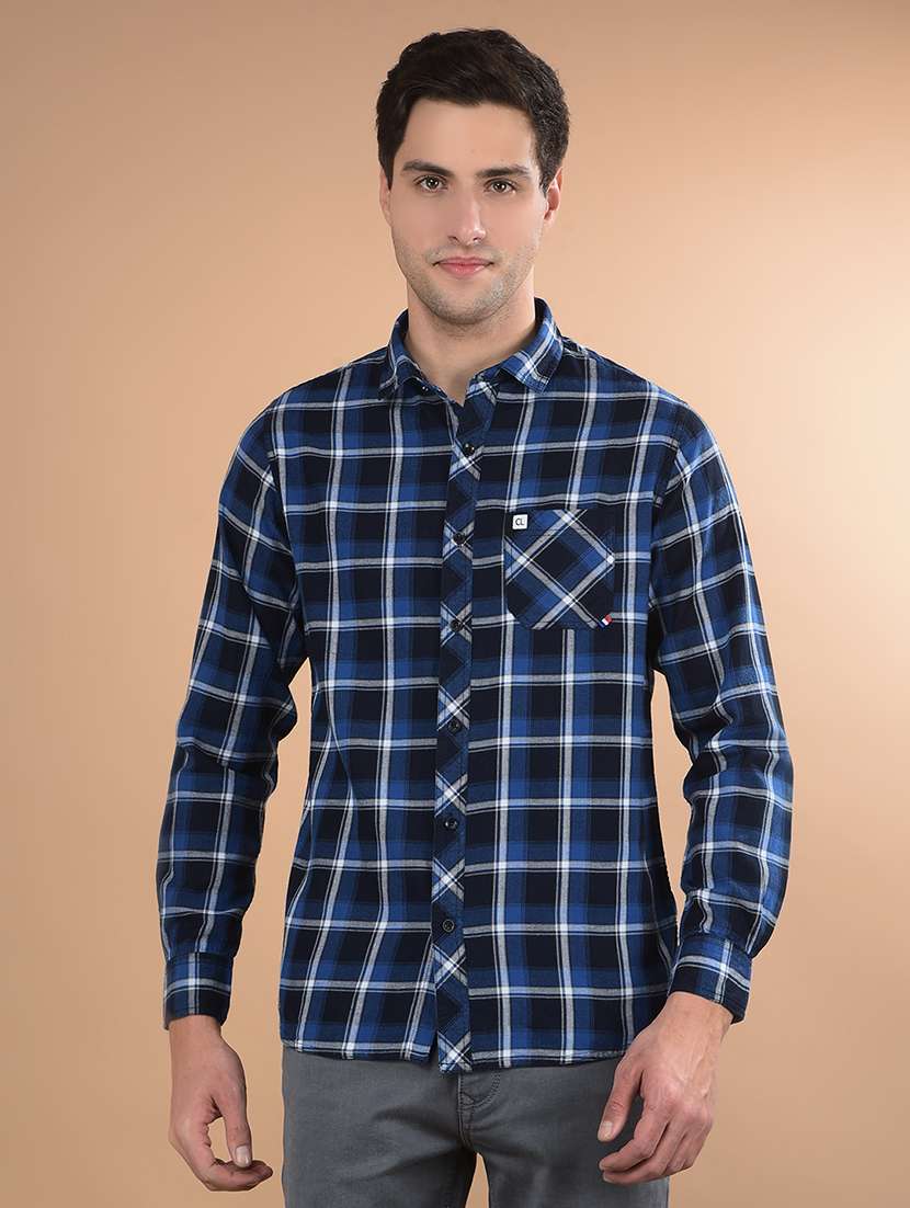 men check long sleeve casual shirt