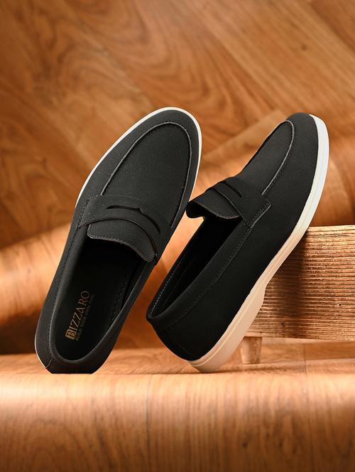 men black slip on loafer - 21675962 - Standard Image - 0
