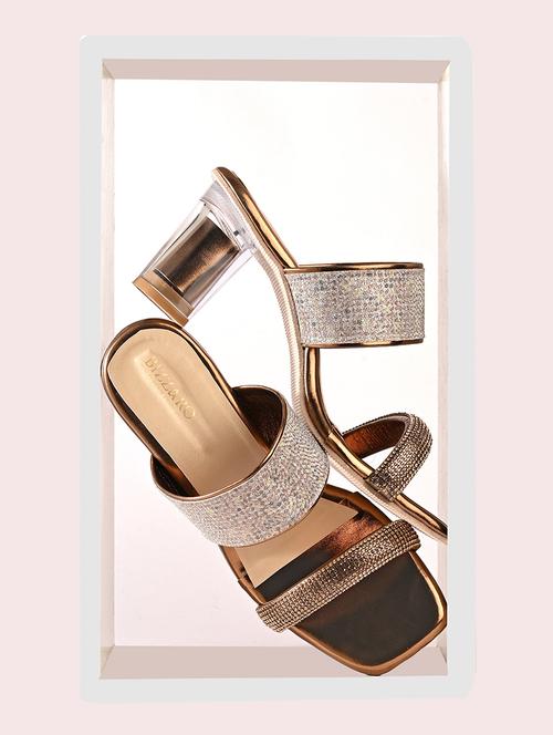 women copper slip on sandal - 21676005 -  Standard Image - 0