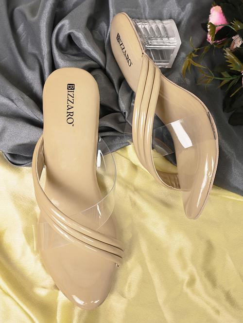 women solid slip on sandal - 21676013 -  Standard Image - 0