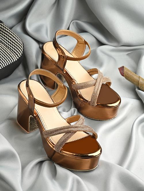 women embellished ankle strap sandal - 21676015 - Standard Image - 0