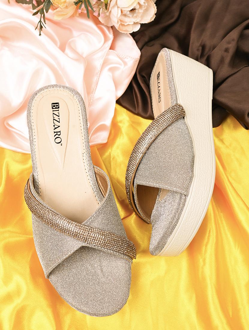 women embellished slip on sandal - 21676017 - Zoom Image - 0