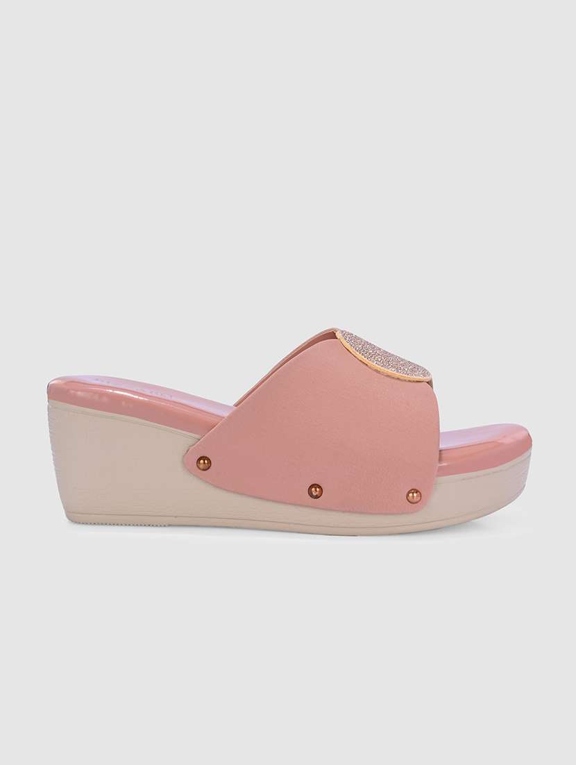 women embellished slip on wedges - 21676025 -  Standard Image - 2