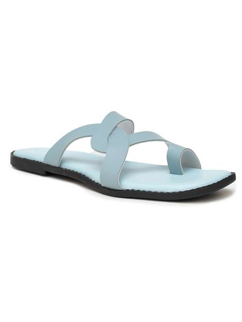 women solid slip on flat sandal - 21676067 - Standard Image - 0