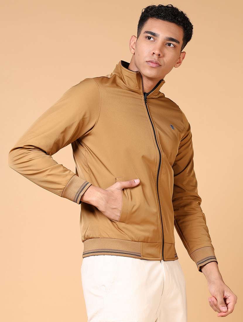 men long sleeves solid reversible casual jacket - 21676176 -  Standard Image - 2