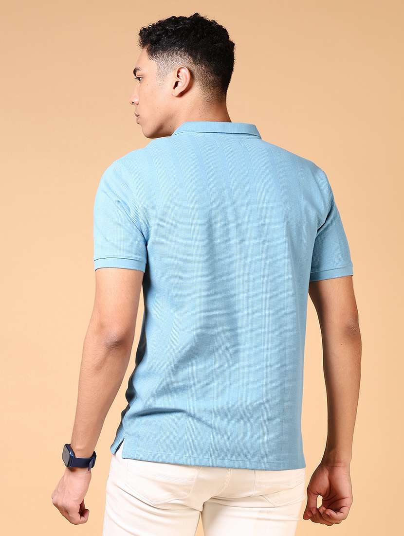 men solid short sleeve polo t-shirt - 21676262 -  Standard Image - 2