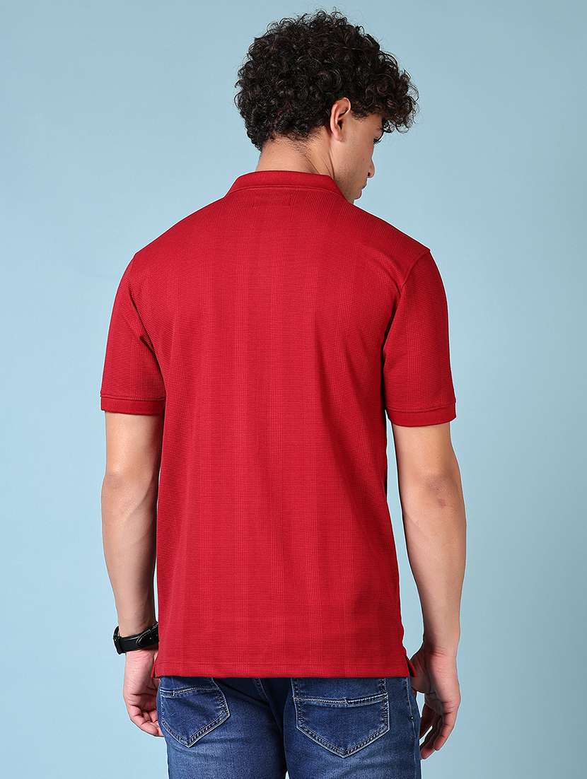 men solid short sleeve polo t-shirt - 21676263 -  Standard Image - 2