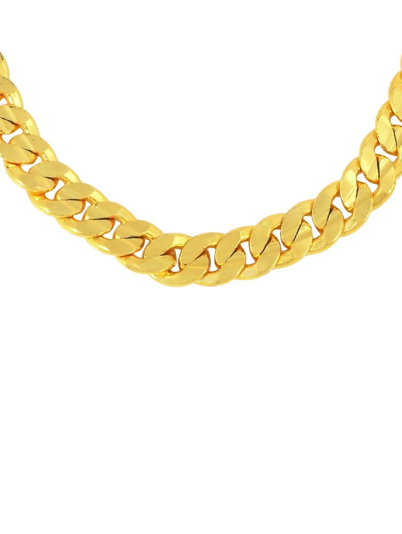gold plated long chain - 21676479 - Standard Image - 2