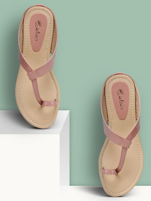 women solid slip on flat sandal - 21676621 -  Standard Image - 0