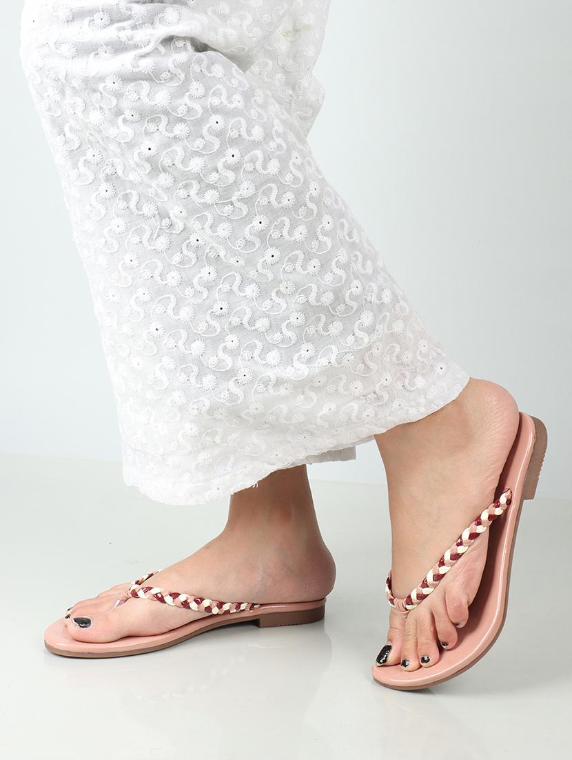 women slip on flat sandal - 21676634 - Standard Image - 2