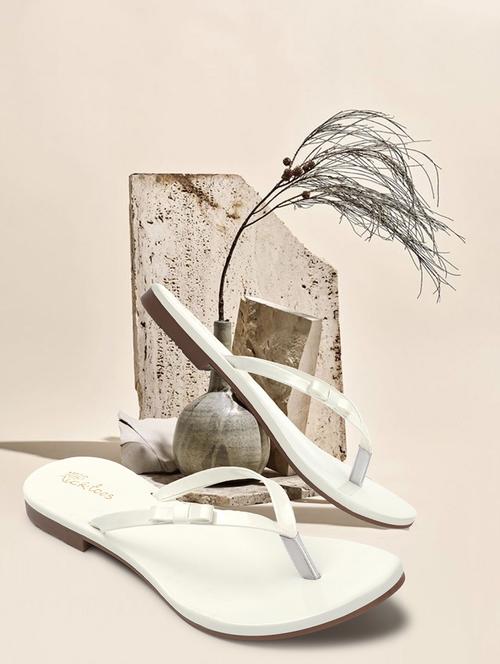 women slip on flat sandal - 21676638 -  Standard Image - 0