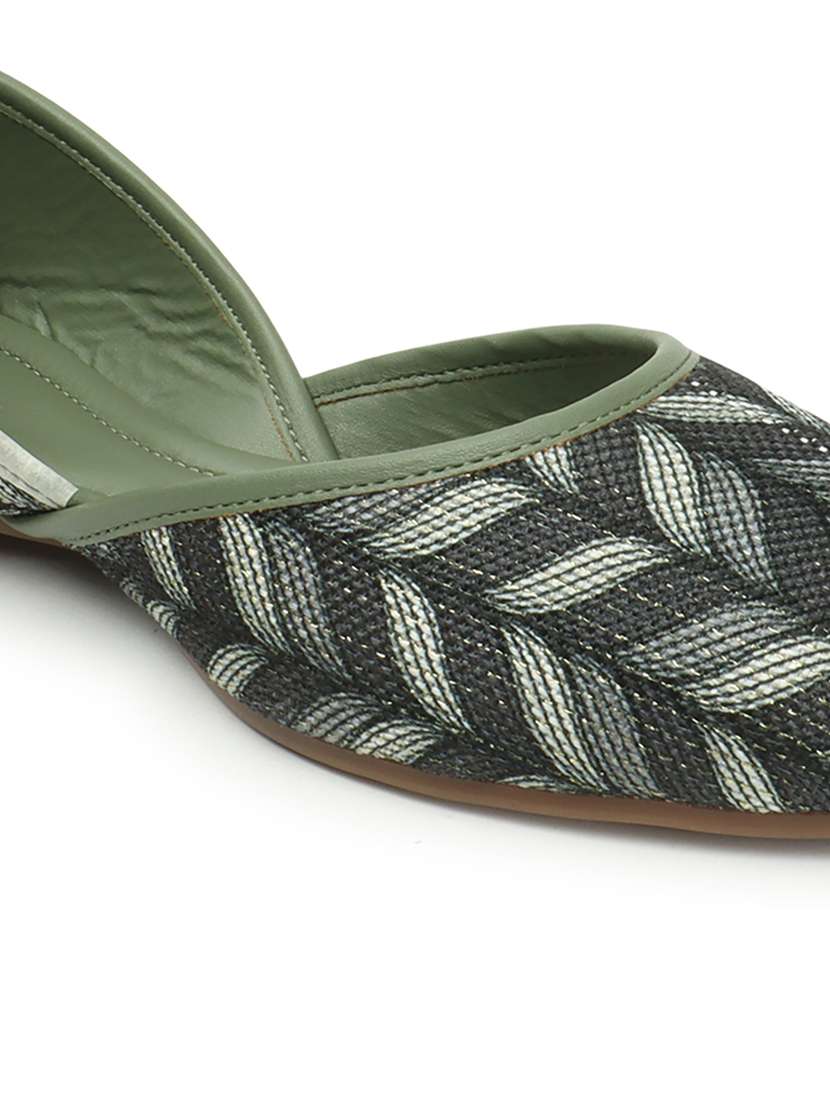 women textured slip on jutis  - 21676670 -  Standard Image - 2