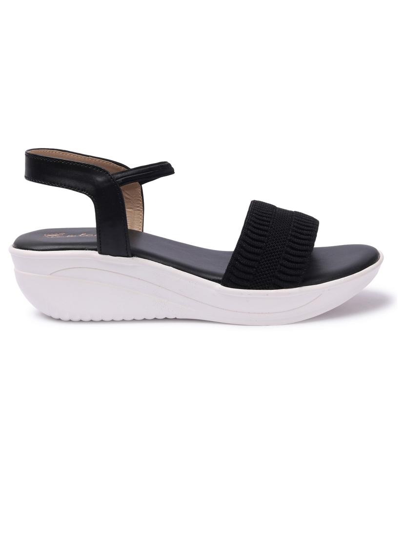 women ankle strap wedge - 21676684 - Standard Image - 2
