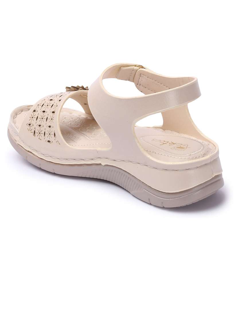 women cut work ankle strap sandal - 21676697 - Standard Image - 2