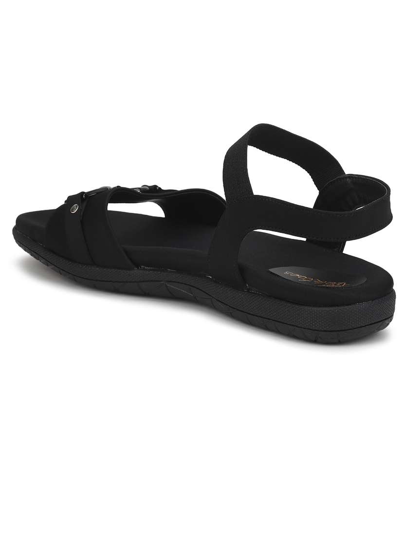 women black ankle strap sandal - 21676704 -  Zoom Image - 0