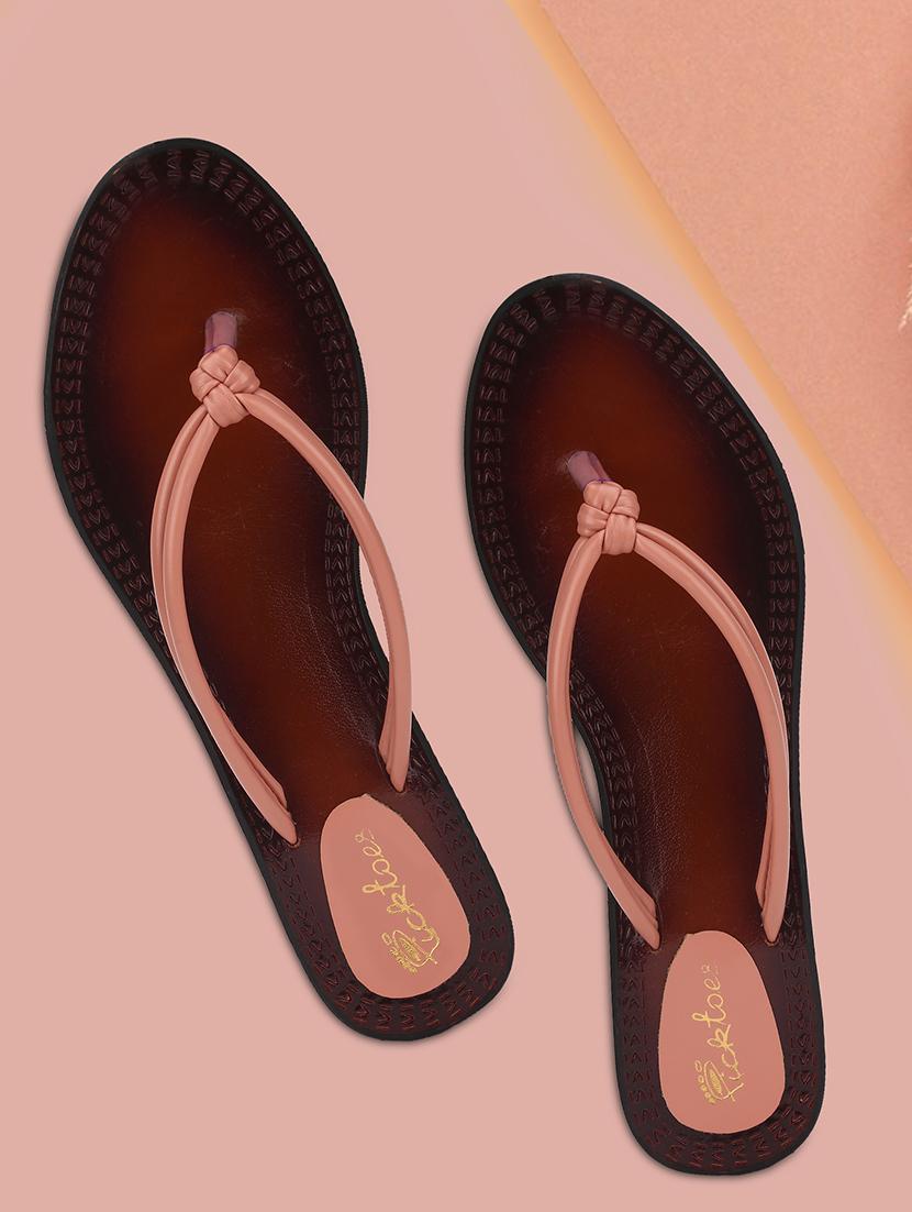 women pink slip on sandal - 21676726 - Zoom Image - 0