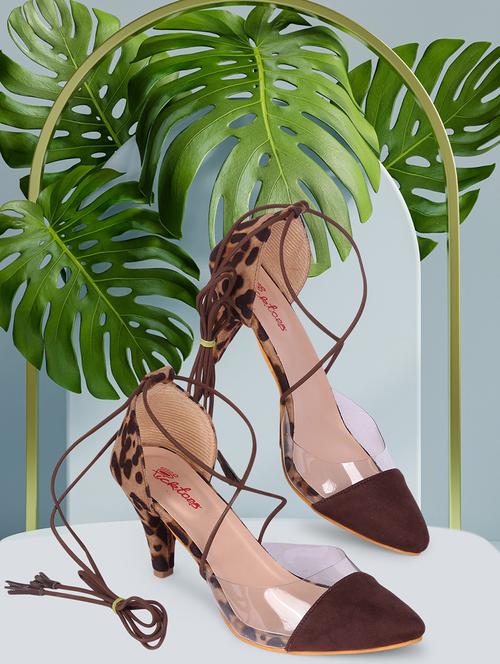 women animal printed gladiators sandal - 21676766 -  Standard Image - 0