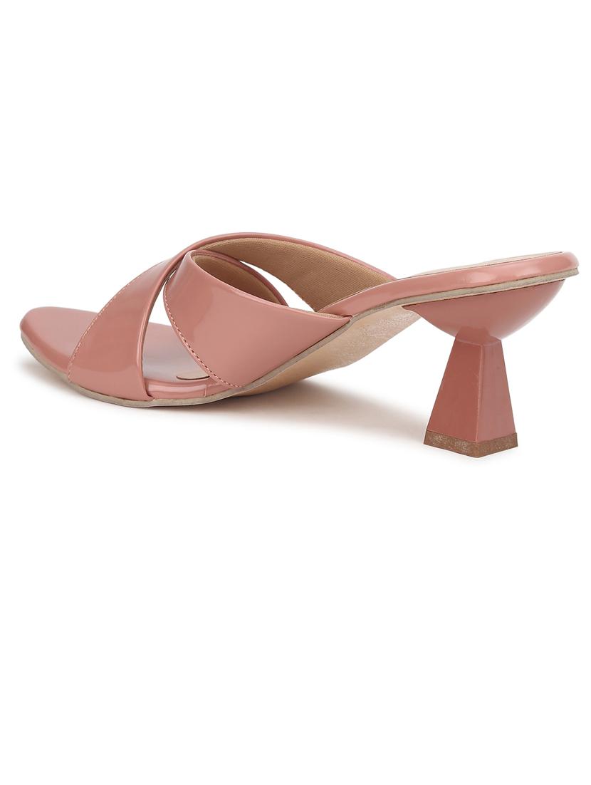 women pink slip on sandal - 21676806 - Standard Image - 2