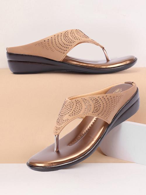 women embellished toe separator sandal - 21676814 -  Standard Image - 0